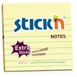 Notesy samoprzylepne Extra Sticky, ty pastelowy linie - 101 x 101 mm