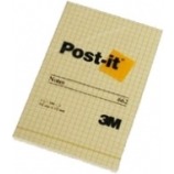 Karteczki Post-it XXL, w kratk, 102 x 152 mm