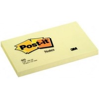 Standardowe te karteczki Post-it, samoprzylepne Post-it, 76 x 127 mm