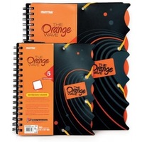 Koonotatnik Orange Double Wire MINTRA, A4+, 90 kartek / kratka