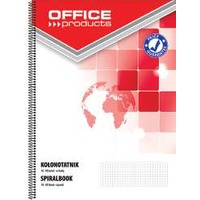 Koonotatnik OFFICE PRODUCTS, A4, 80 kartek / kratka