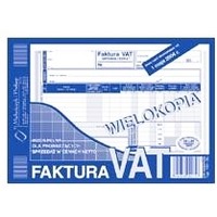 Faktura netto (pena), wielokopia / 100-3E / A5