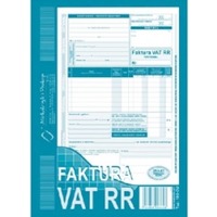 Faktura VAT RR (dla rolnikw), orygina + kopia / 185-3 / A5