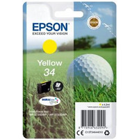 EPSON C13T34644010 Tusz Golf ball Singlepack Epson Yellow 34 DURABrite Ultra 4, 2 ml