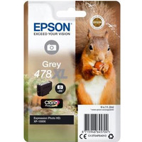 EPSON C13T04F64010 Tusz Epson grey 478XL 11.2ml Claria photo HD