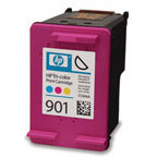 HP 901 original ink cartridge tri-colour standard capacity 9ml 360 pages 1-pack