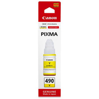 CANON 0666C001 Zbiornik z atramentem Canon GI-490 yellow 70 ml