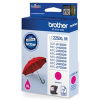 BROTHER LC225XLM Tusz Brother LC225XLM magenta XL 1 200str MFC-J4620DW / MFC-J4420DW