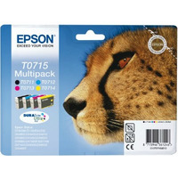 EPSON C13T07154012 Zestaw Epson T0715 CMYK MultiPack DURABrite Stylus D78/92/120/120 Network E