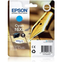 EPSON C13T16324012 Tusz Epson T1632 XL cyan DURABrite 6, 5 ml WF-2010/25x0