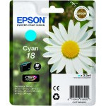 EPSON C13T18024012 Tusz Epson T1802 cyan 3, 3 ml XP-102/202/205/302/305/402/405/405WH