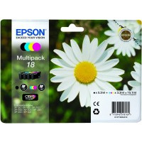 EPSON C13T18064012 Zestaw Epson T1806 CMYK MultiPack XP- 102/202/205/302/305/402/405/405WH