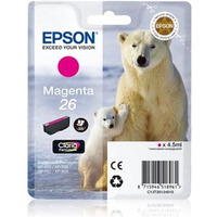 EPSON C13T26134012 Tusz Epson T2613 magenta Claria 4, 5 ml XP-600/700/800