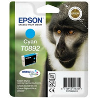 EPSON C13T08924011 Tusz Epson T0892 cyan DURABrite 3.5ml Stylus S20/SX100/SX105/SX200/SX205/