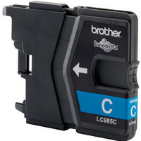 BROTHER LC985C Tusz Brother LC985C cyan 260str DCPJ125 / J315w / J515w / J220 / J265w