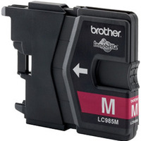 BROTHER LC985M Tusz Brother LC985M magenta 260str DCPJ125 / J315w / J515w / J220 / J265w