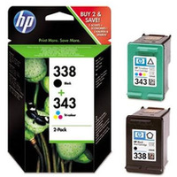 HP SD449EE Zestaw HP 338/343 black + tri-color Combo Pack Vivera