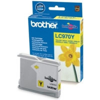 BROTHER LC970Y Tusz Brother LC970Y yellow 300str DCP135 / DCP150 / MFC235 / MFC260