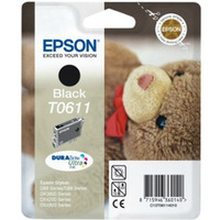 EPSON C13T06114010 Tusz Epson T0611 black DURABrite Stylus D68 photo Edition/88/88 Plus, DX3800