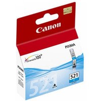 CANON 2934B001 Tusz Canon CLI521C cyan iP3600/iP4600/MP540/MP620/MP630/MP980