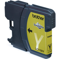 BROTHER LC1100Y Tusz Brother LC1100Y yellow 325str DCP395CN / DCP585CW / DCP6690CW