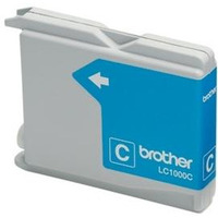 BROTHER LC1000C Tusz Brother LC1000C cyan 400str DCP330C / DCP540CN / MFC5460CN