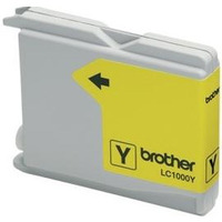 BROTHER LC1000Y Tusz Brother LC1000Y yellow 400str DCP330C / DCP540CN / MFC5460CN