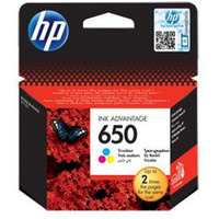 HP CZ102AE BHK Tusz HP 650 color