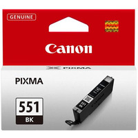 CANON 6508B001 Wkad atramentowy Canon CLI551BK black iP7250/MG5450/MG6350