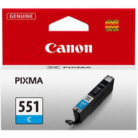 CANON 6509B001 Wkad atramentowy Canon CLI551C cyan iP7250/MG5450/MG6350