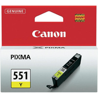 CANON 6511B001 Wkad atramentowy Canon CLI551Y yellow iP7250/MG5450/MG6350
