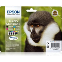 EPSON C13T08954010 Zestaw Epson T0895 CMYK MultiPack DURABrite Stylus SX100