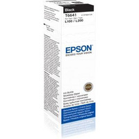 EPSON C13T66414A Tusz Epson T6641 black 70ml L100/L200
