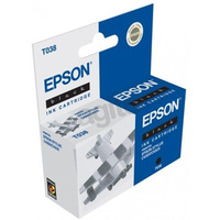 EPSON C13T03814A10 Tusz Epson T038 black Stylus C43SX/43UX/45
