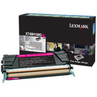 LEXMARK X748H1MG Toner Lexmark magenta zwrotny 10 000 str. X748de / X748dte
