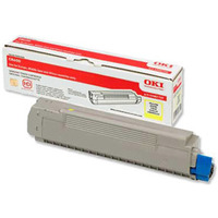 OKI 43487709 Toner OKI yellow 6000str C8600/C8800