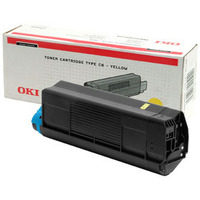 OKI 42127405 Toner OKI yellow 5000str C51/52/53/54