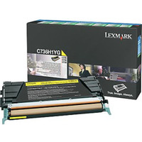 LEXMARK C736H1YG Toner Lexmark yellow zwrotny 10000 str. C736/X736/X738