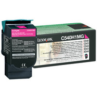 LEXMARK C540H1MG Toner Lexmark magenta zwrotny 2000 str. C540 / C543 / C544 / C546 / X543/4