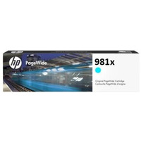 HP L0R09A Tusz HP 981X cyan 10 000 str. HP PageWide Enterprise 556/586