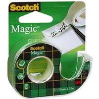 Scotch Magic Tama samoprzylepna, matowa, Tama na podajniku, 19 mm x 7, 6 m