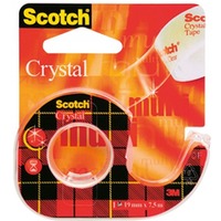 Scotch Tama Crystal, Tama na podajniku, 19 mm x 7, 5 m
