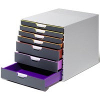 Pojemniki DURABLE VARICOLOR z kolorowymi szufladkami, 7 kolorowych szuflad