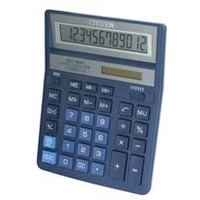 Kalkulator Citizen SDC 888XBK / XBL / XRD, SDC 888XRD, czerwony