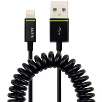 Kabel spiralny Leitz Complete ze zcza Lightning na USB, 1 m