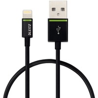 Kabel Leitz Complete ze zcza Lightning na USB, 30 cm / czarny