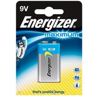 Baterie MAXIMUM Energizer, 6LR61 / E / 9 V