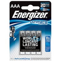 Baterie ULTIMATE LITHIUM Energizer, FR3 / AAA / 1, 5 V