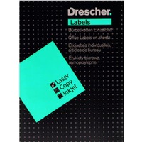 Etykiety Uniwersalne Drescher, 30 x 19, 8, 105