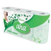 Papier toaletowy Aha Decor, zielony, 8 rolek